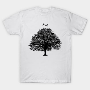 Tree Bird-Birder T-Shirt